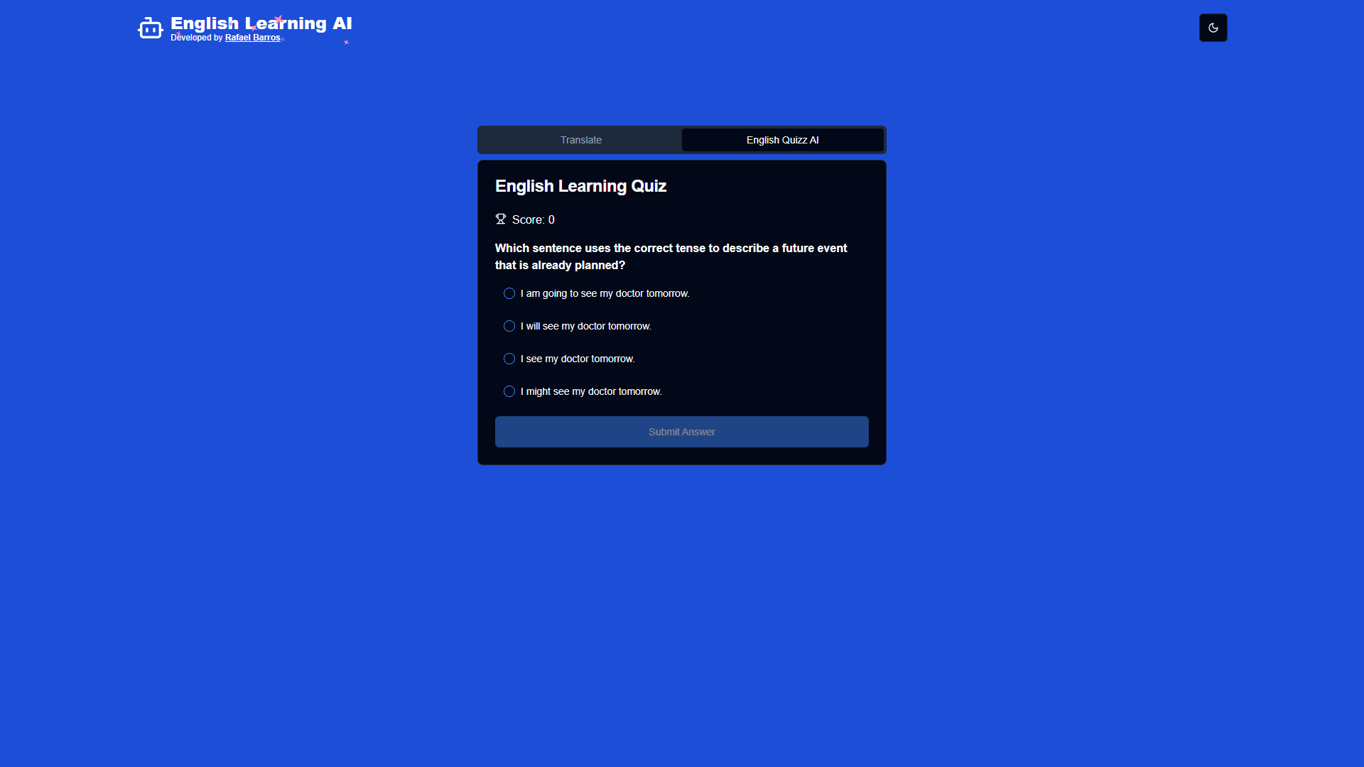 English Learning AI